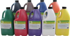 Tempera Poster Paint 2Ltr (9pcs)-0