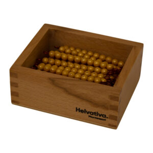 Box with 45 Ten Bars Individual Beads