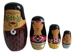 Maori Stacking Dolls (4pcs)-0