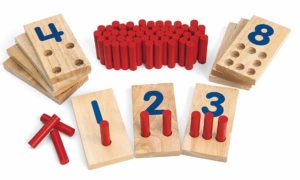 Peg Number Boards (65pcs)-0