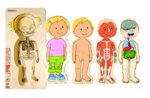 Discover Your Body Girl Puzzle-0