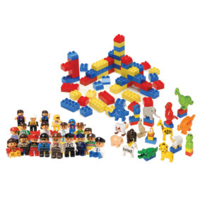 Preschool Building Block Set (187pcs)
