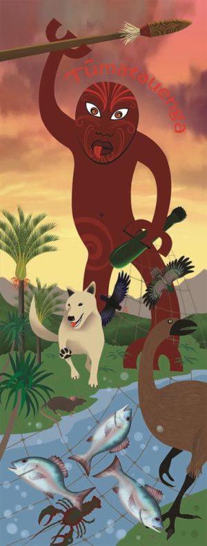 Tumatauenga Wall Panel-0