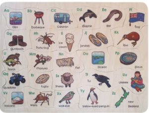 NZ Alphabet Puzzle (26pcs)