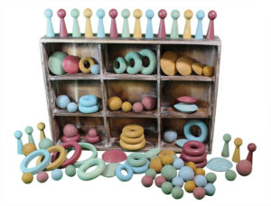 Wooden Loose Parts Earth Set (97pc)