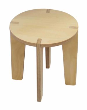 Arvid Contemporary Stool 25cm