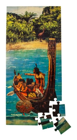 Te Waka Landing Wooden Floor Puzzle (50pcs)