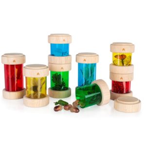Coloured Treasure Tubes (8pcs)