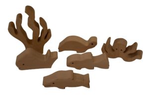 Wooden Sea Story (6pcs)