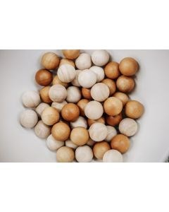 Two Tone Wooden Balls (50pcs)