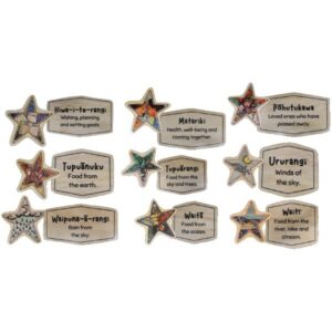 Matariki Star Magnet Set (18pcs)