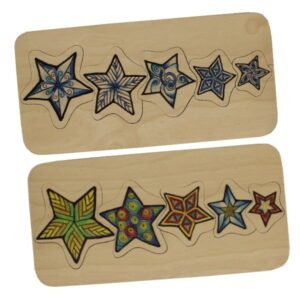 Star Seriation Puzzle Set (2pcs)