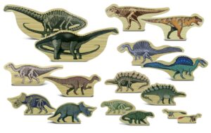 Dinosaur Wooden Characters (8pcs)