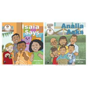Isaia Says/Analia Asks Book (2-in-1)