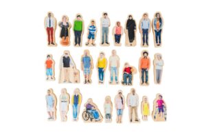 Everyone's Family Wooden Figures (26pcs)
