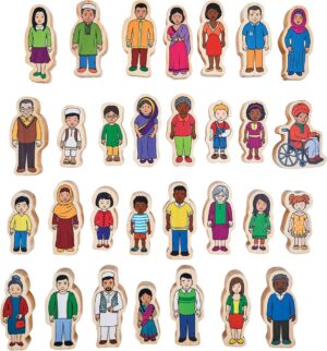My Family Wooden Figures (30pcs)