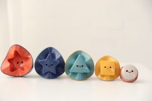 Bio Baby Stacking & Nesting Egg (5pcs)