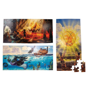 Maui Wooden Floor Puzzle Set