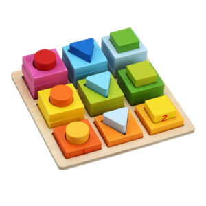 Geometric Block Shape Sorter (28pcs)