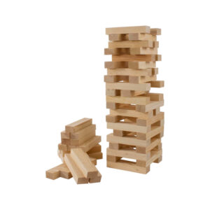 Wooden Tumble Tower Game