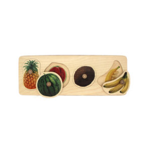 Toddler ECE Puzzles Realistic Fruit