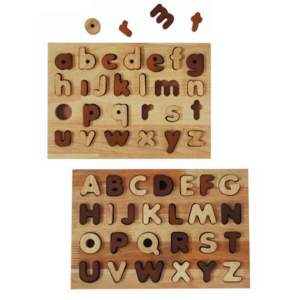 Upper & Lowercase Alphabet Puzzle Set (2pcs)